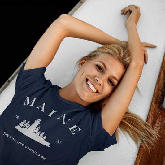 Maine - the way life should be t-shirt