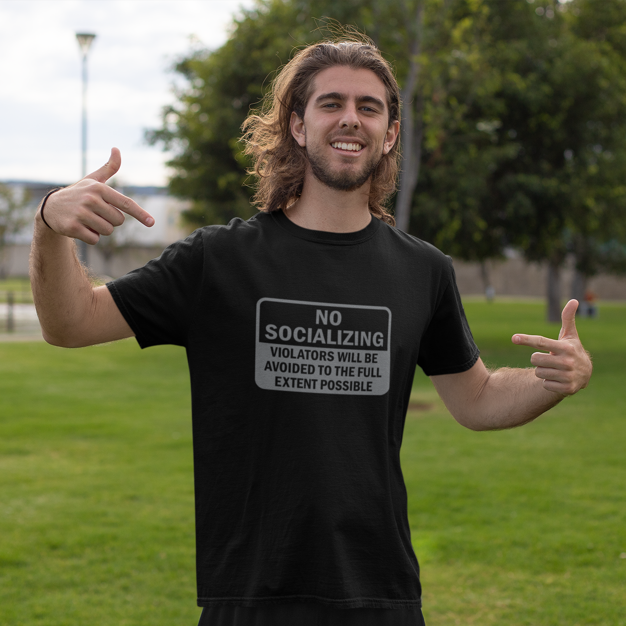 No Socializing t-shirt