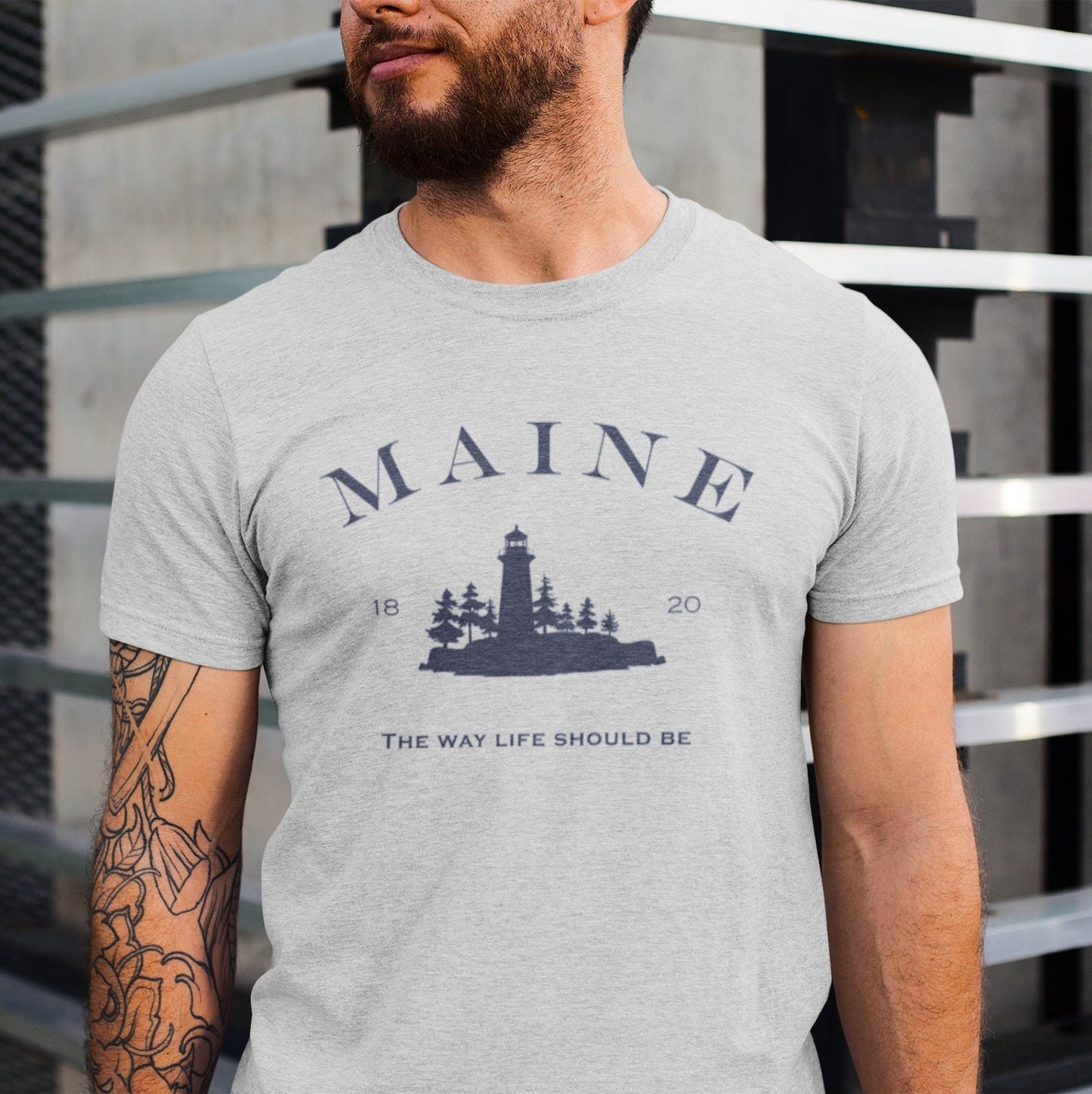 Maine - the way life should be t-shirt